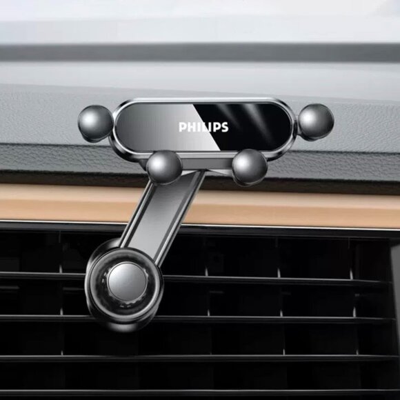 Philips 2025 Universal Car Phone Holder/Rack Travel Air Vent Mount Mobile Dock - Picture 2 of 5